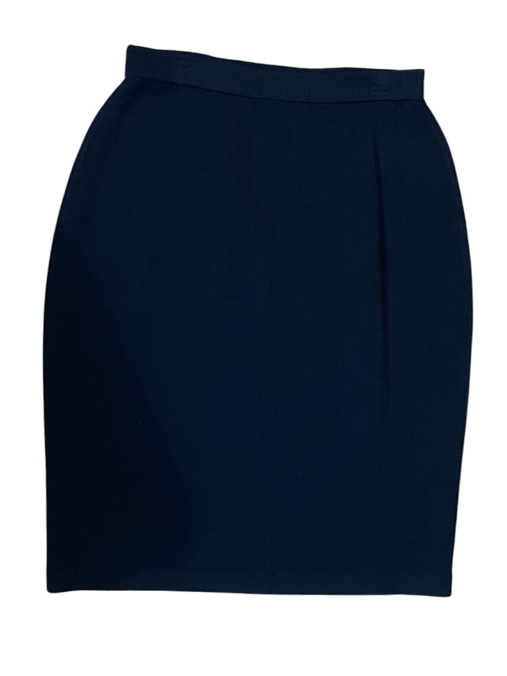ST. JOHN Santana Knit Black Pencil Skirt